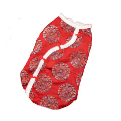 Roupa Pet Luxo Oriental com Forro Quentinho