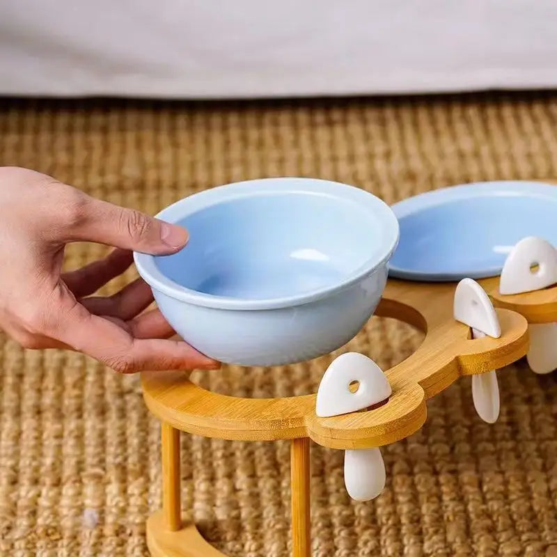 Tigela de Cerâmica Para Gatos e Cães - Blitz A - TIGELA - 01