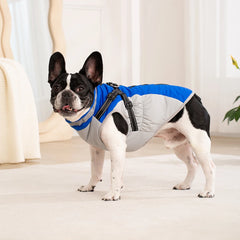 Roupinha estilo Colete de Inverno para Cachorro com Peitoral Embutido