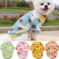 Moletom Estampado de Velo para Cães e Gatos Pequenos — Filhote