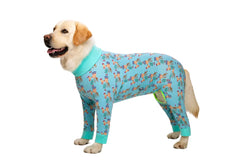 Pijama Estampado de Frio para Cachorro Grande com Conforto Total