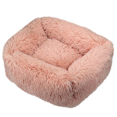 Cama Donut Pet Antiestresse Pelúcia Lavável Diversas Cores