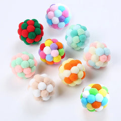 Brinquedo Bola De Pelúcia Para Gatos B - BOLA - 04