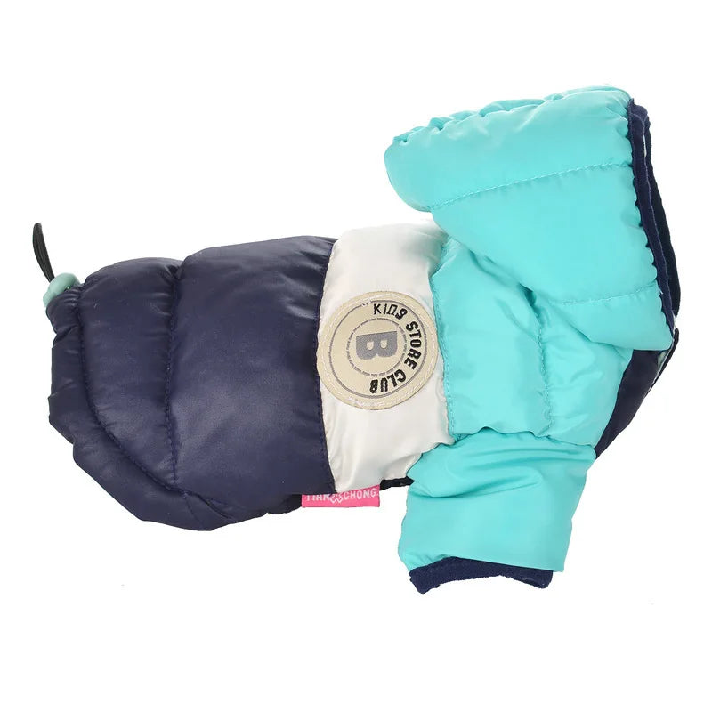 Jaqueta De Inverno Listrada Para Cachorro - Trix R - ROUPA -LNR2O