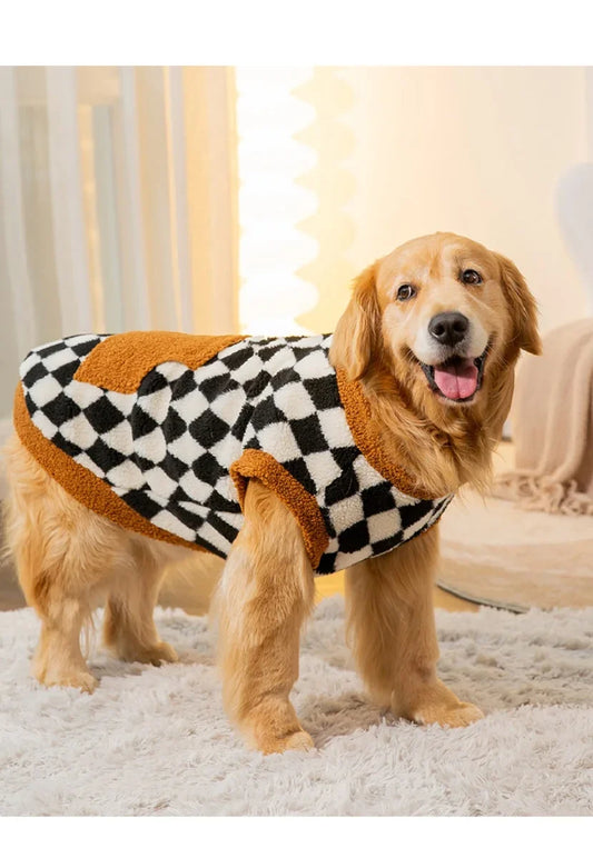 Roupa Pet Térmica com Estampa Elegante e Forro Macio