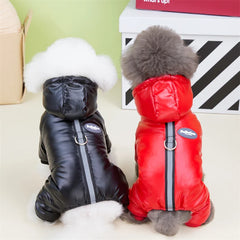 Roupa de Inverno  para Cães com Forro Aconchegante