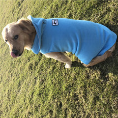 Colete Para Cachorro Em Fleece Térmico Com Fecho De Velcro