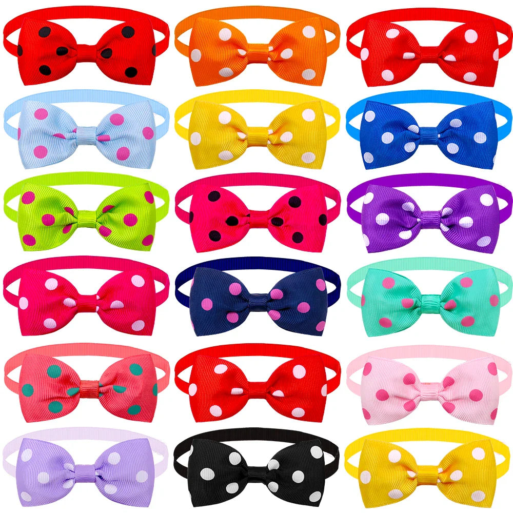 Gravata Borboleta para Cães Luna LN738 Multicores Gravata P5