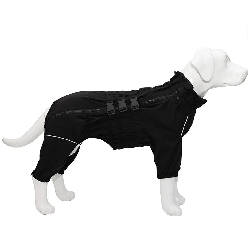 Capa de Chuva para Cachorro com Proteção Completa
