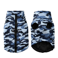 Roupa Pet Estampa Camuflada com Forro Interno
