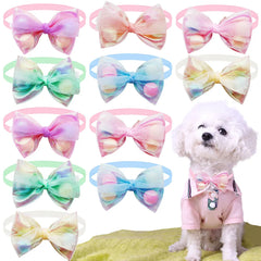 Laços de Renda para Cachorro - Kit Com 50 Colorido A - Lacinho - 01