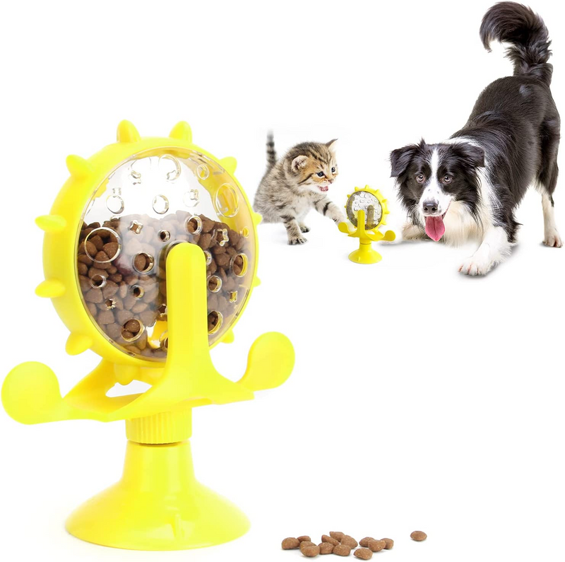 Brinquedo interativo para cães e gatos com dispenser de ração MillFun
