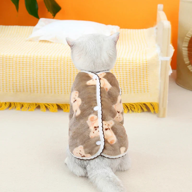 Casaco Quente Para Gatos - Flip R - ROUPA GATO - 85