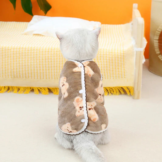 Casaco Quente Para Gatos - Flip R - ROUPA GATO - 85