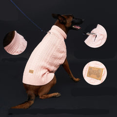 Roupa de Inverno com Gola Alta para Cachorros Grandes