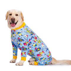 Pijama Estampado de Frio para Cachorro Grande com Conforto Total