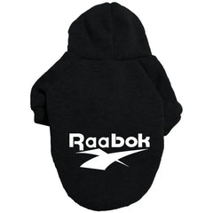 Roupa Casual para Cães com Estampa Criativa e Capuz Acolchoado