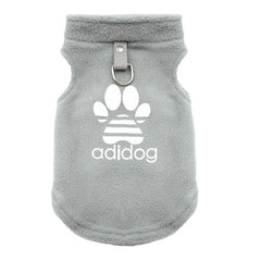 Casaco Adidog Pet com Argola de Guia