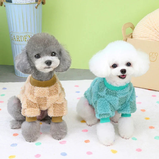 Roupinha de Pelúcia Para Cachorro - Teddy R - ROUPA - 37