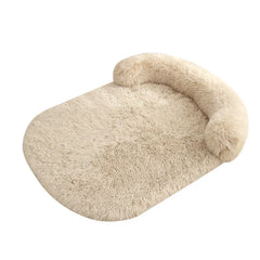 Cama Pet Retangular Pelúcia Extra Macia Antiderrapante