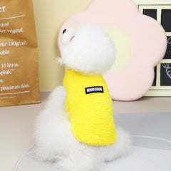 Macacão Pelúcia Teddy Bear para Cães e Gatos com Forro Acolchoado