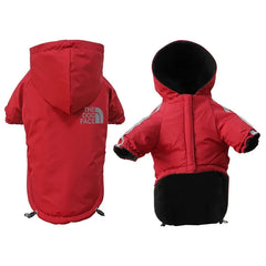 Roupa Dupla Flace para Cães com Proteção Contra Vento e Chuva