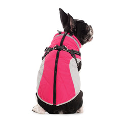 Roupinha estilo Colete de Inverno para Cachorro com Peitoral Embutido