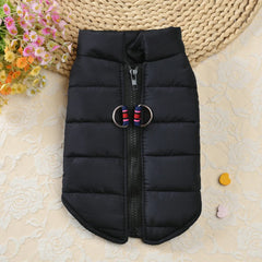 Colete Puffer Pet com Fivela Frontal e Zíper Antivento Wn Dog Ves