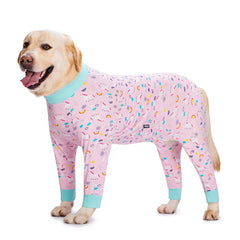 Pijama Estampado de Frio para Cachorro Grande com Conforto Total