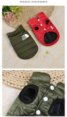 Colete Puffer The Dog Face para Cães com Forro Térmico