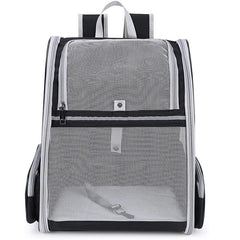 Mochila Respirável Para Transporte de Gato A - MOCHILA - 03