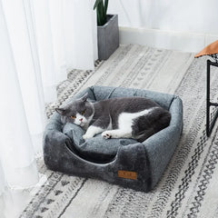 Cama 2 em 1 para Gatos – Ninho e Colchão Reversív