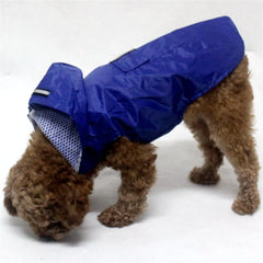 Macacão de Chuva Pet Full Body com Costuras Seladas e Capuz Ajustável