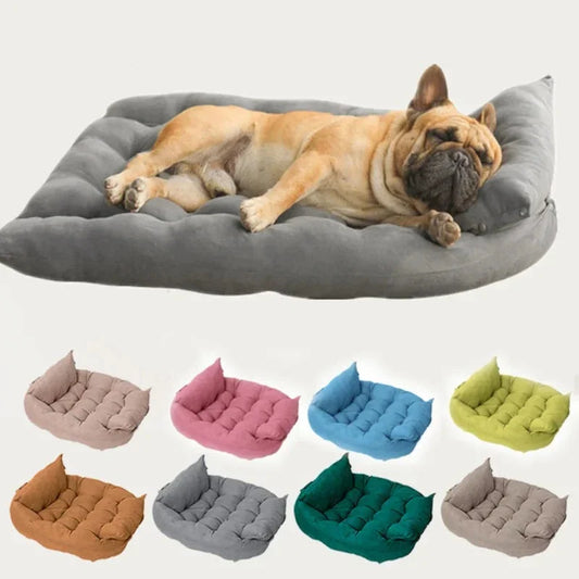 Cama Com Travesseiro Para Pet - Quilt C - CAMA - 57 HJ