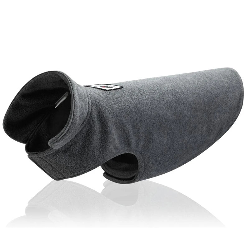 Colete Para Cachorro Em Fleece Térmico Com Fecho De Velcro