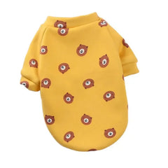 Moletom Estampado de Velo para Cães e Gatos Pequenos — Filhote