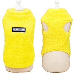 Macacão Pelúcia Teddy Bear para Cães e Gatos com Forro Acolchoado