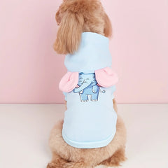 Roupinha de Inverno para Cachorro com Estampa de Elefante