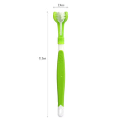 Escova de Dentes Multiangular para Pet Luna LN840 Unico Escova dente P5