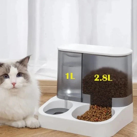 Alimentador Automático para Gatos - PetFe C - BEBE E COME - 10