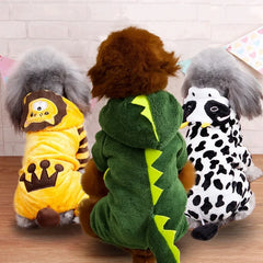 Macacão de Fleece Fantasia para Cães Pequenos — Bichinhos