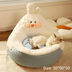 Cama Criativa Pet Estilo Pelúcia com Formato de Bichinho Super Macia
