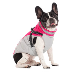 Roupinha estilo Colete de Inverno para Cachorro com Peitoral Embutido
