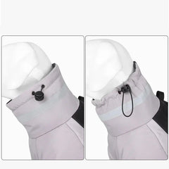 Roupa de Inverno Pet com Design Esportivo e Forro Térmico