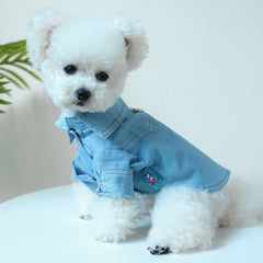 Camisa Jeans Para Cachorro - Molly R - ROUPA - 40