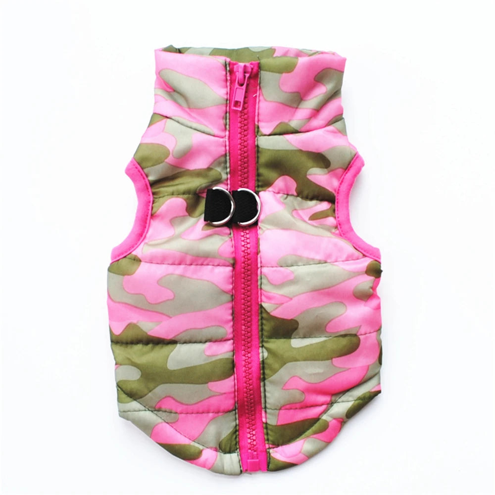 Roupa Pet com Tecido Duplo e Estilo Casual para Cachorro Grande
