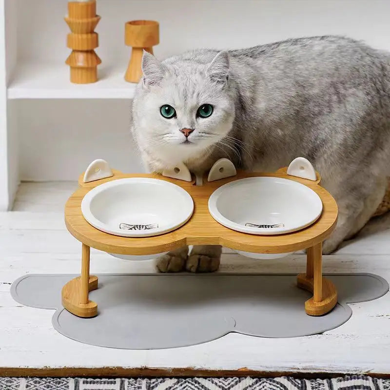 Tigela de Cerâmica Para Gatos e Cães - Blitz A - TIGELA - 01