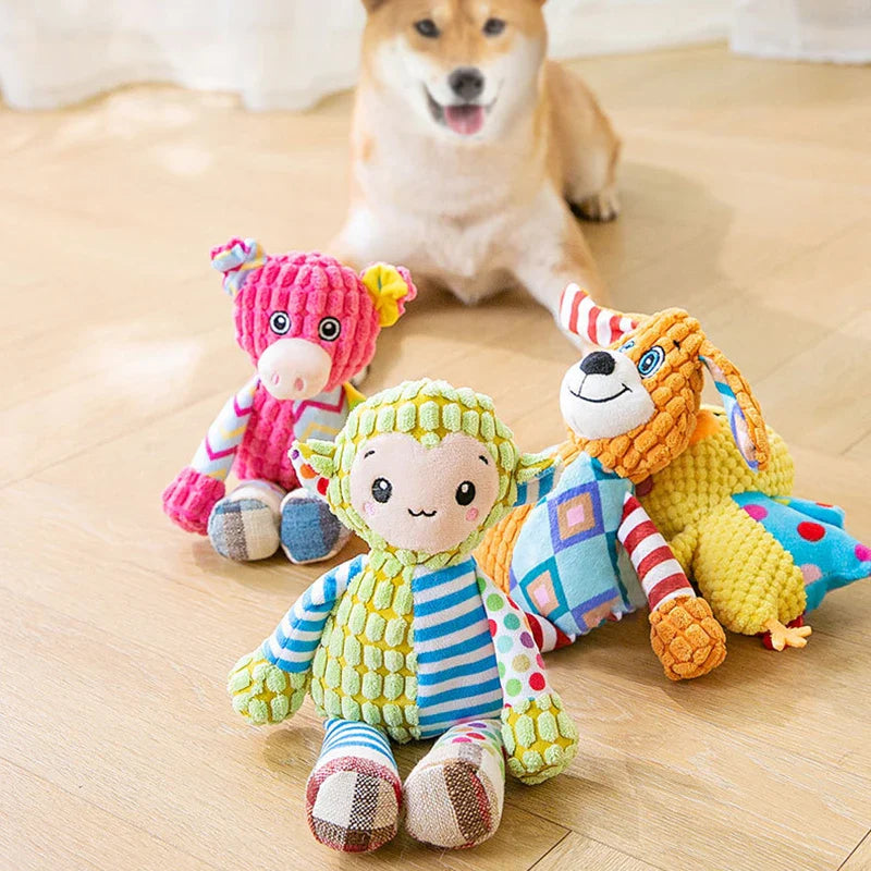 Brinquedo de Pelúcia Interativo para Cães e Gatos B - PELUCIA - 01