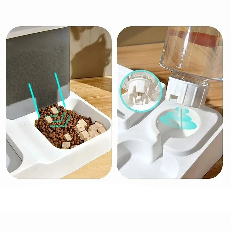Alimentador Automático para Gatos - PetFe C - BEBE E COME - 10