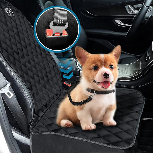 Protetor de Assento Dianteiro para Cães Almofada com cinto A - Assento carro - 13